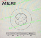 Диск тормозной "MILES" K000361 (43512-42030)