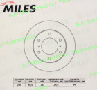 Диск тормозной "MILES" K000146 (4615A061)