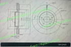 Диск тормозной "Gbrake" GR-22420