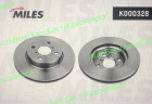 K000328 / Диск тормозной "MILES" K000328 (43512-0D060)
