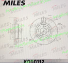 Диск тормозной "MILES" K000112 (45251-SEA-E00)