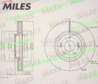 Диск тормозной "MILES" K001248 (51712-3J500)