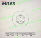K001228 / Диск тормозной "MILES" K001228 (34 11 6 771 986)